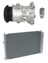 2008 Toyota RAV4 Limited 2.4L Compressor and Condenser Kit (KT BE00B)