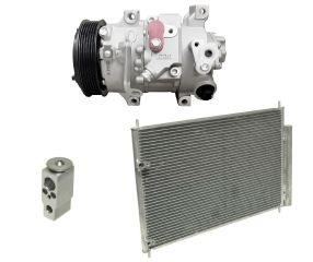2009 Toyota Corolla S 1.8L Compressor and Condenser Kit (KT BH80A-N)