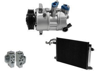 2009 Volkswagen GTI Base 2.0L Compressor and Condenser Kit (KT BI00A-N)