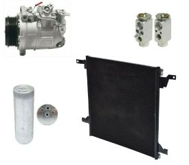 2005 Mercedes-Benz CL55 AMG Base 5.5L Compressor and Condenser Kit (KT BI16A)