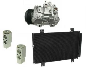 2009 Toyota Highlander Limited 3.5L Compressor and Condenser Kit (KT BI38A)