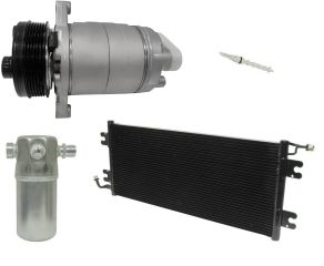 1995 Chevrolet G20 Base 4.3L Compressor and Condenser Kit (KT CC09A-N)