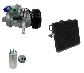 2000 Jeep Wrangler Sport 4.0L Compressor and Condenser Kit (KT CI15A-N)