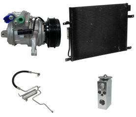 2004 Jeep Grand Cherokee Limited 4.0L Compressor and Condenser Kit (KT CI17B-N)