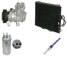1999 Jeep Wrangler Sport 4.0L Compressor and Condenser Kit (KT CI18A)