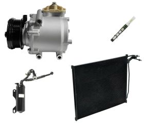 2007 Ford E-150 Base 4.6L Compressor and Condenser Kit (KT CI49A-N)
