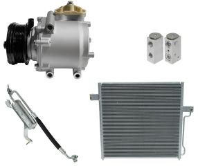 2003 Lincoln Aviator Base 4.6L Compressor and Condenser Kit (KT CI52A-N)