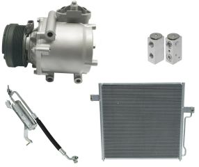 2003 Lincoln Aviator Base 4.6L Compressor and Condenser Kit (KT CI52A)