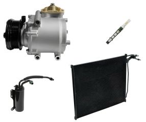 2003 Ford E-150 Base 4.2L Compressor and Condenser Kit (KT CI59A-N)