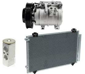 2003 Toyota Corolla CE 1.8L Compressor and Condenser Kit (KT CI94A-N)