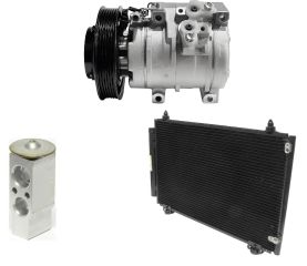 2008 Toyota Corolla S 1.8L Compressor and Condenser Kit (KT CI94B-N)