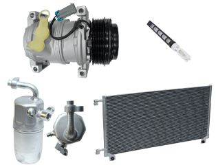 2003 Chevrolet Silverado 3500 Base 6.6L Compressor and Condenser Kit (KT D000B-N)