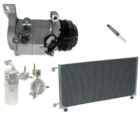 2002 Cadillac Escalade Base 6.0L Compressor and Condenser Kit (KT D042A-N)