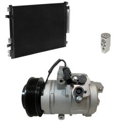 2010 Chrysler 300 Base 2.7L Compressor and Condenser Kit (KT D092A-N)
