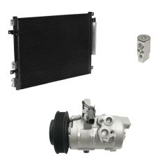 2010 Chrysler 300 Base 2.7L Compressor and Condenser Kit (KT D092A)