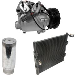 1994 Honda Civic EX 1.6L Compressor and Condenser Kit (KT DA01A-N)
