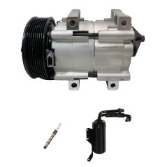 1996 Ford E-350 Econoline Club Wagon Chateau HD 7.3L Compressor Kit (KT DA25N)