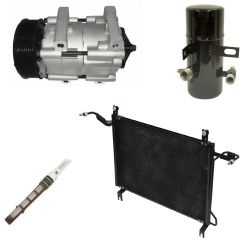 1994 Ford F Super Duty XL 7.5L Compressor and Condenser Kit (KT DA26A)