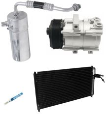 1998 Ford F-150 Base 4.6L Compressor and Condenser Kit (KT DA57B)