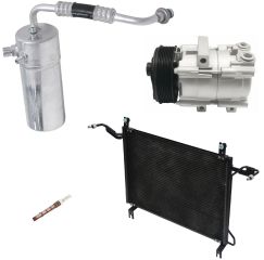 1997 Ford F-150 Base 4.6L Compressor and Condenser Kit (KT DA61B)
