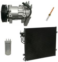 2003 Jeep Liberty Sport 2.4L Compressor and Condenser Kit (KT DA75A-N)