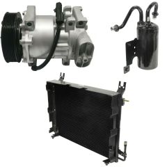 2002 Dodge Ram 3500 Base 5.9L Compressor and Condenser Kit (KT DA76A-N)
