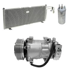 2001 Jeep Cherokee Sport 4.0L Compressor and Condenser Kit (KT DC54A-N)