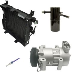 1998 Dodge Dakota Base 2.5L Compressor and Condenser Kit (KT DC57A)