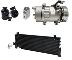 1996 Jeep Cherokee Country 4.0L Compressor and Condenser Kit (KT DC66A-N)