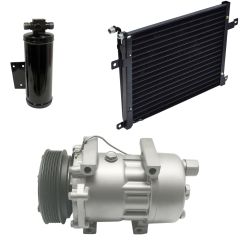 1994 Jeep Wrangler SE 4.0L Compressor and Condenser Kit (KT DC67A)