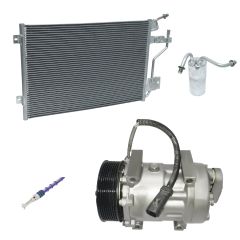 1994 Dodge Ram 2500 Base 5.9L Compressor and Condenser Kit (KT DC72A)