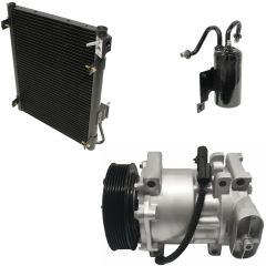 2002 Dodge Ram 1500 SLT 5.9L Compressor and Condenser Kit (KT DC78A-N)