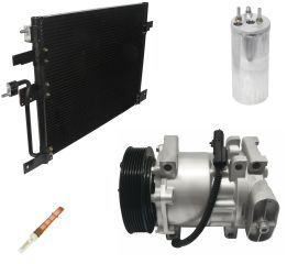 2000 Dodge Dakota Base 3.9L Compressor and Condenser Kit (KT DC79A)