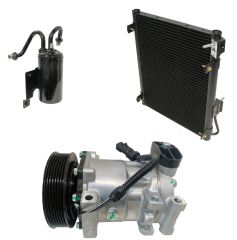 2002 Dodge Ram 1500 SLT 5.9L Compressor and Condenser Kit (KT DC86A-N)