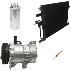 2000 Dodge Dakota Base 4.7L Compressor and Condenser Kit (KT DC88A)