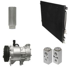 2001 Dodge Durango Base 4.7L Compressor and Condenser Kit (KT DC90A)