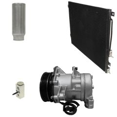 2000 Dodge Durango Sport 5.9L Compressor and Condenser Kit (KT DC94A-N)