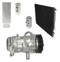 2003 Dodge Durango Sport 4.7L Compressor and Condenser Kit (KT DD02A)