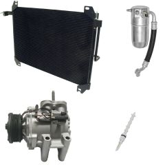 2006 Chevrolet Trailblazer Base 4.2L Compressor and Condenser Kit (KT DD03A)