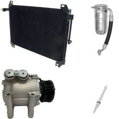 2004 Buick Rainier CXL 4.2L Compressor and Condenser Kit (KT DD04A-N)