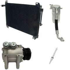 2002 GMC Envoy SLT 4.2L Compressor and Condenser Kit (KT DD15A-N)