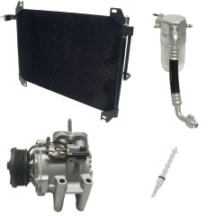 2002 GMC Envoy SLT 4.2L Compressor and Condenser Kit (KT DD15A)