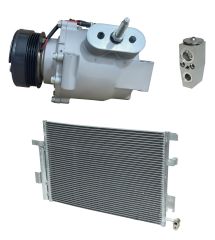 2004 Chevrolet SSR Base 5.3L Compressor and Condenser Kit (KT DD24A-N)