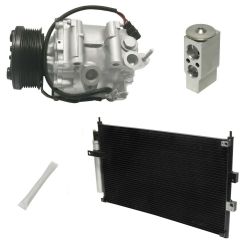 2007 Honda Civic LX 1.8L Compressor and Condenser Kit (KT DD29A)
