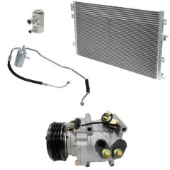 2001 Dodge Stratus SE 2.0L Compressor and Condenser Kit (KT DD38A-N)