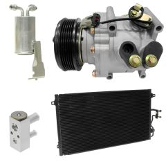 2000 Chrysler Cirrus Base 2.5L Compressor and Condenser Kit (KT DD52A-N)