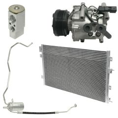 2003 Dodge Stratus SE 2.0L Compressor and Condenser Kit (KT DD54A-N)