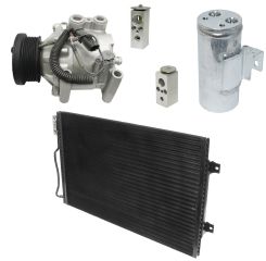 2001 Dodge Ram 1500 Van Base 5.2L Compressor and Condenser Kit (KT DD81A-N)