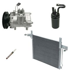 1991 Ford Ranger S 2.9L Compressor and Condenser Kit (KT DE73A-N)