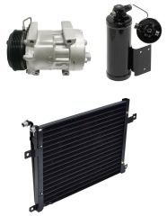 1991 Jeep Wrangler Base 2.5L Compressor and Condenser Kit (KT DF33A)